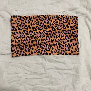 Tube Top Cheetah print